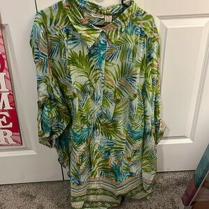 Top or bathing suit cover